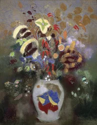 Still Life of a Vase of Flowers